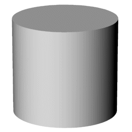 Ultrasonic horn -- unslotted cylindrical, unoptimized